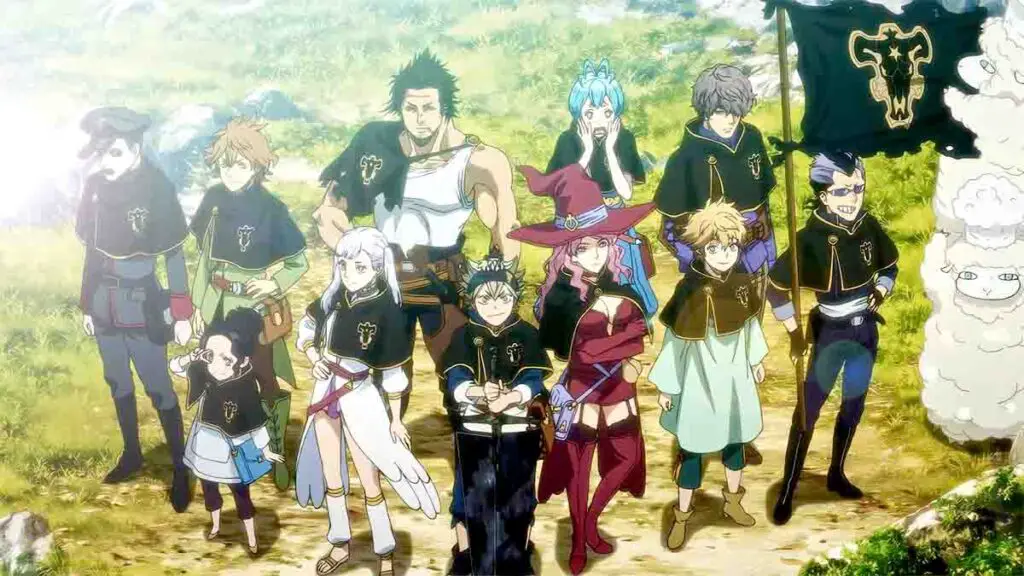 Black Clover is motivational anime about never giving up