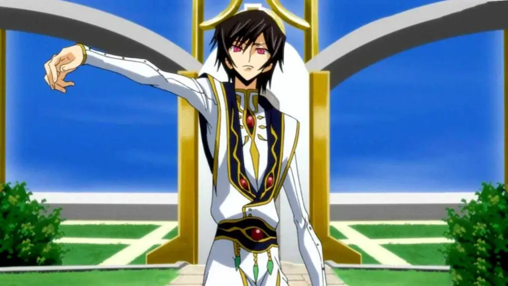 Lelouch V Britannia is one of the most badass anime protagonist