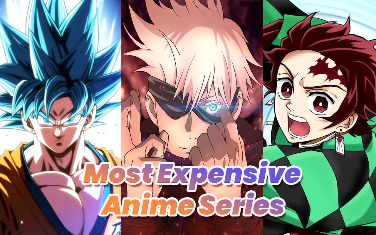 most expensive anime series