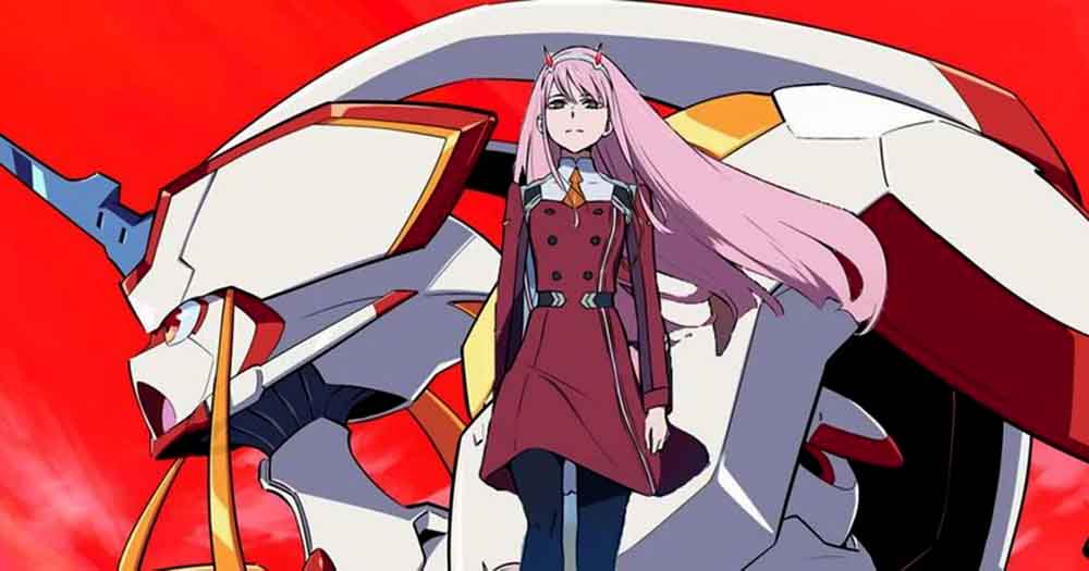Darling In the frnaxx is mecha romance anime