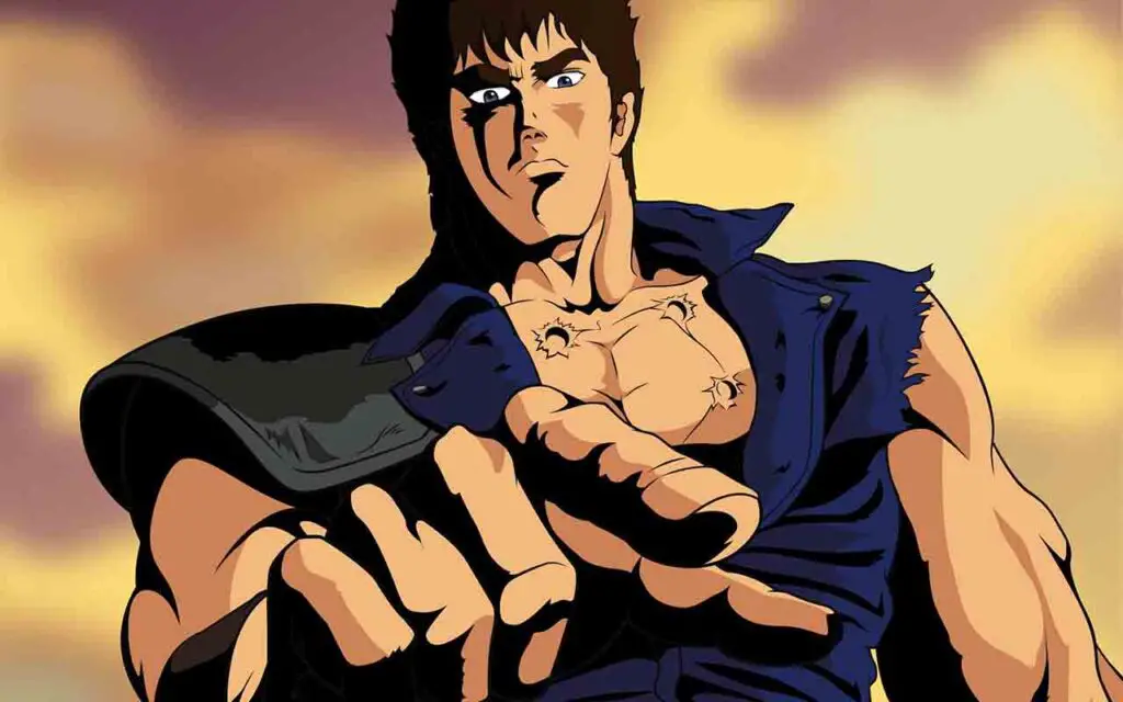 90's dystopian world anime fist of the north star