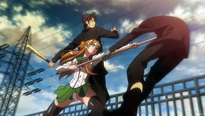 highschool of the dead is a ecchi anime with best plots