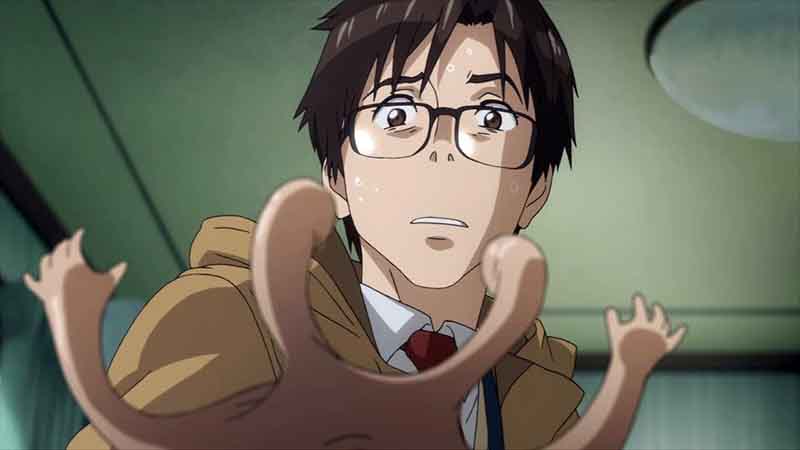 Shinichi wakes up with parasyte makes its first episode the best