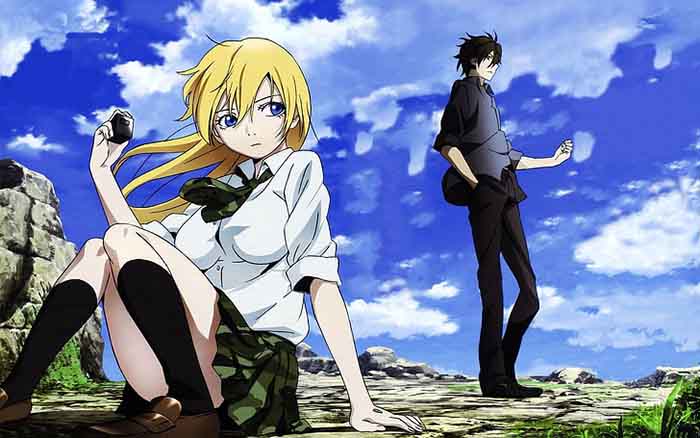 btooom! best fast paced short action anime series