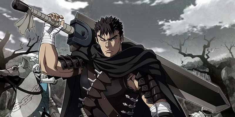 Guts is legendary revenge obsessed anime character fueled after betrayal