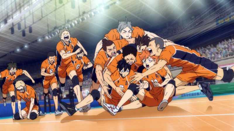 Haikyuu is best anime for sports and gym motivation