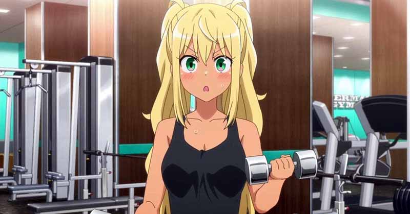 How heavy are the dumbles you lift is funny but gym motivational anime