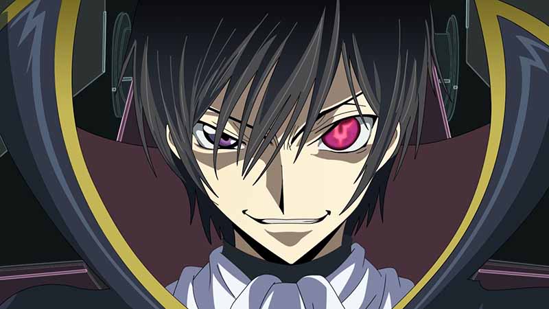 Lelouch is cold mc with dark motivations of  revenge