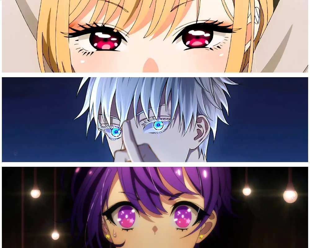 anime characters with most beautiful eyes