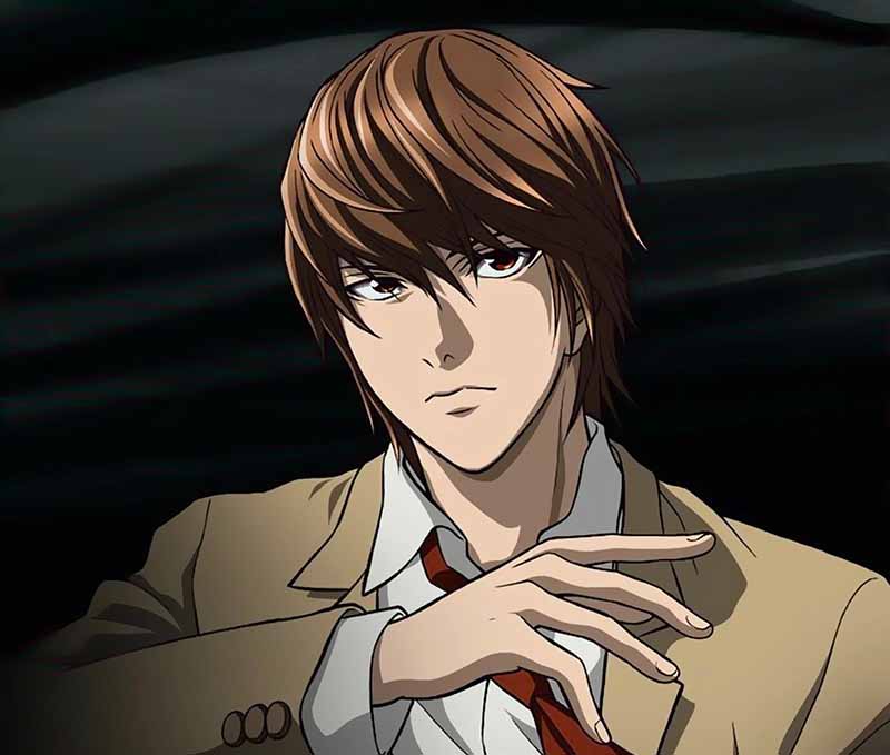 light Yagami from death note is formidable hot prodigy