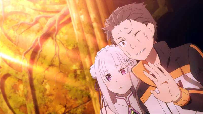 Rezero is all time fan favorite dark mature isekai anime