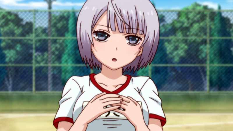 Akiho Kosaka is a practically lewd female anime character