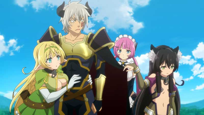 How Not to Summon The Demon Lord is underrated ecchi isekai anime