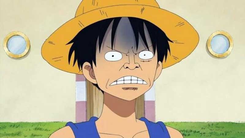 Monkey D. Luffy is a dumb protagonist who is also strong