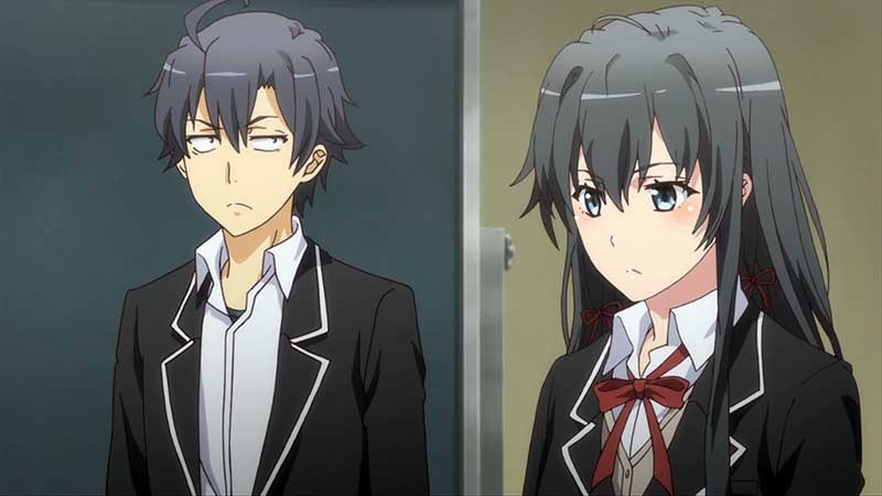 My Teen Romantic Comedy SNAFU where popular school girl falls in love with lousy mc slowly and steadily