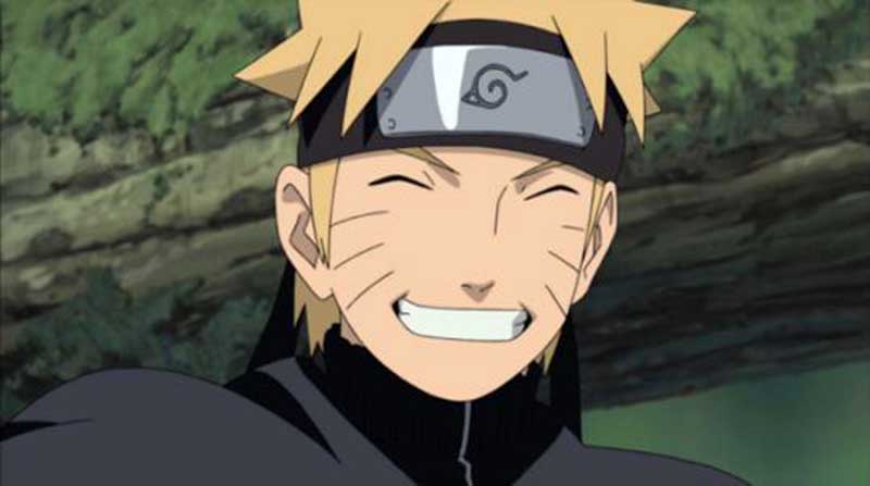 Naruto Uzumaki is a classic goofy character