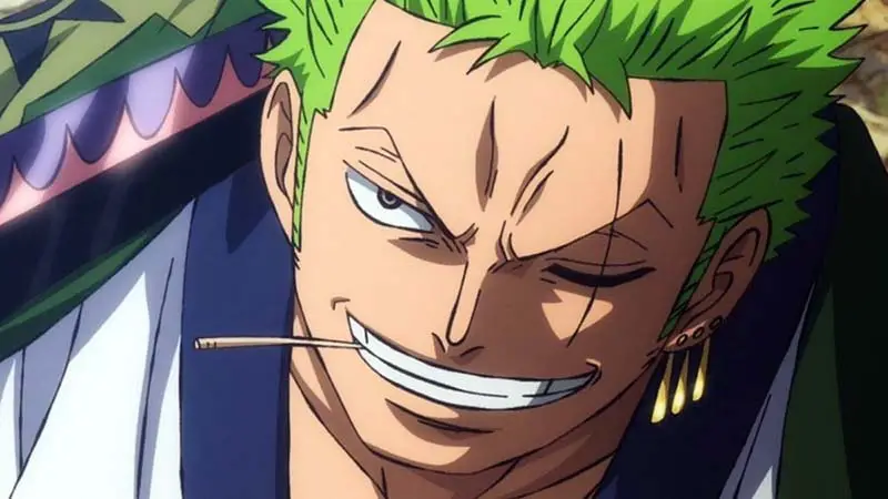 Roronoa Zoro is a iconic anime character with scars