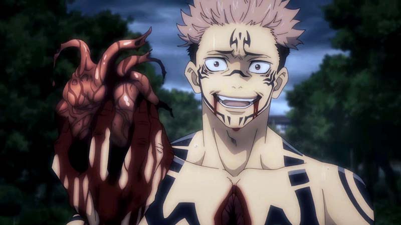 Sukuna is the most powerful badass and terrifying villain among all action anime antagonists.