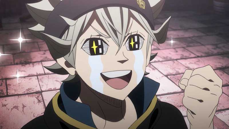 Asta is strong goofy anime protagonist