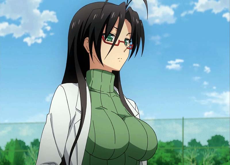 Chesato Hasegawa from the testament of new sister devil is old busty anime girl