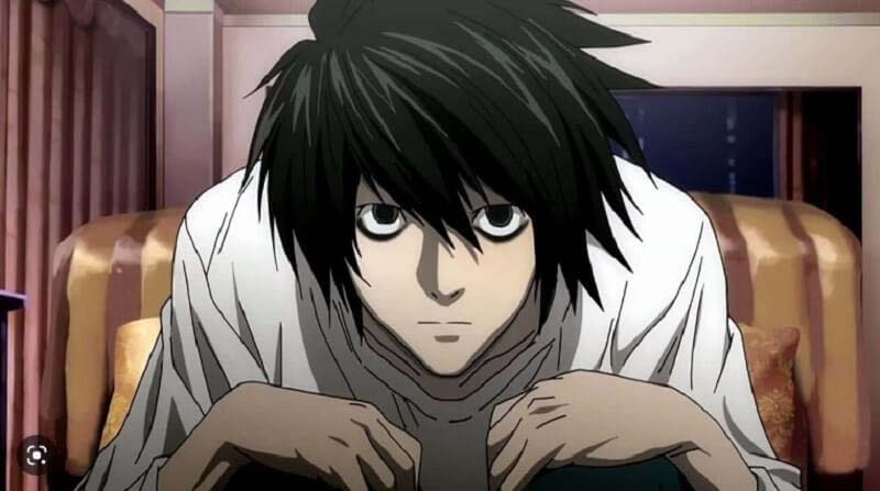 L Lawlight from death note is brilliant detective and smart anime character