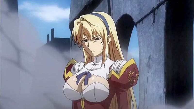 Satellizer L Bridget from freezing anime is crazy hot anime chick