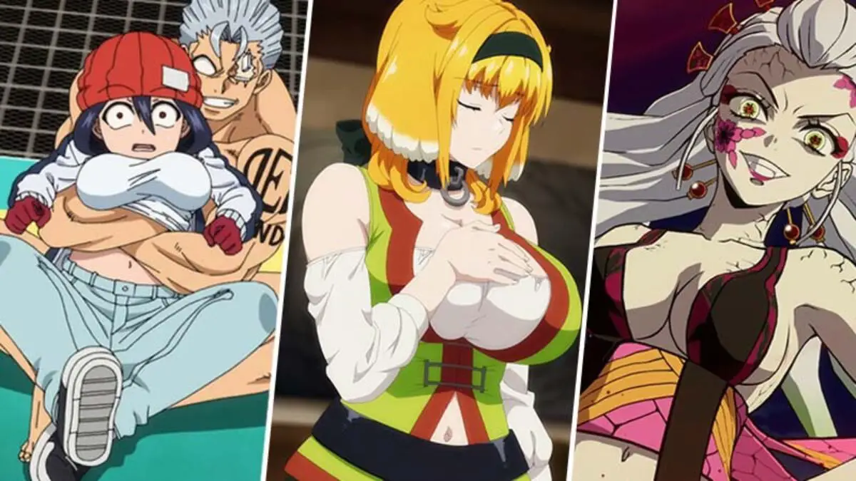 Anime characters with biggest boobs