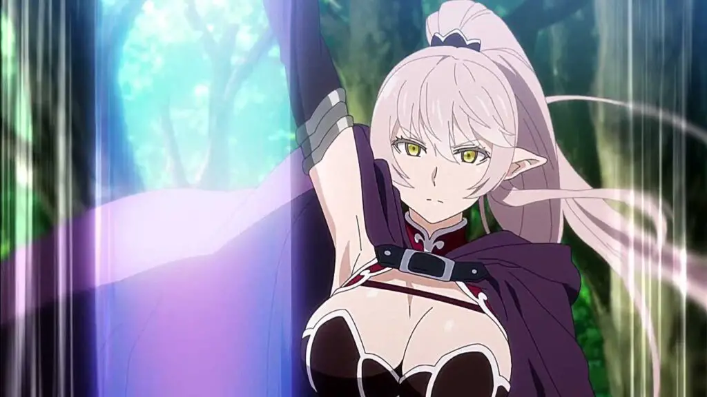Ariane is the most beautiful anime elf in white hair