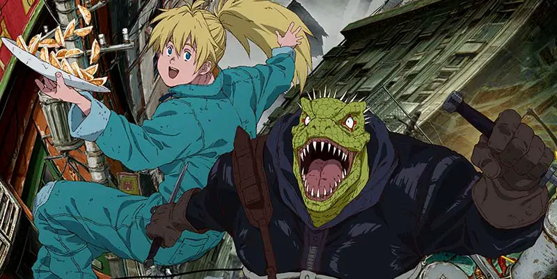 Dorohedoro is a anime where mc is not human