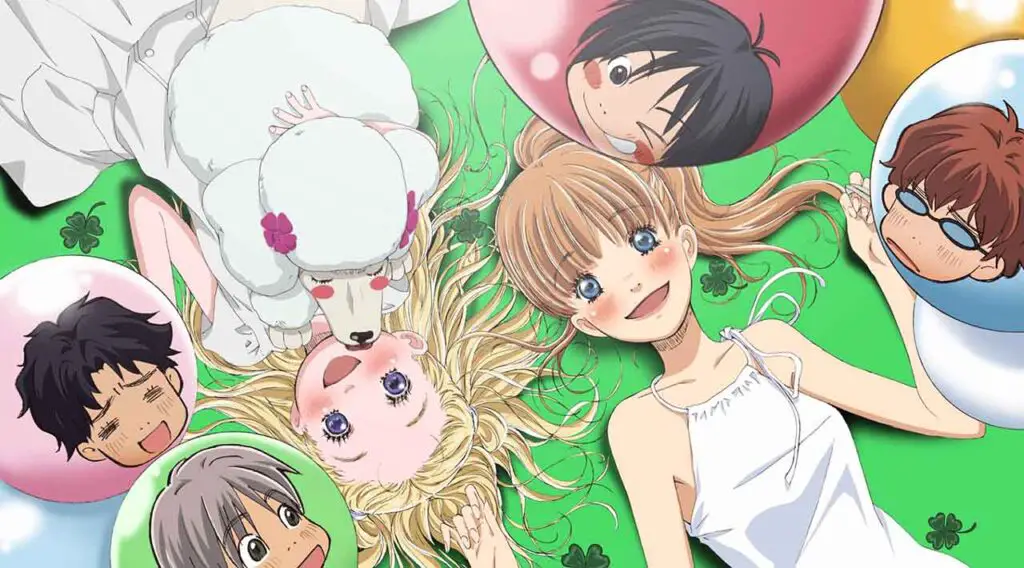 Honey And Clover Is an classic romance anime with love triangle