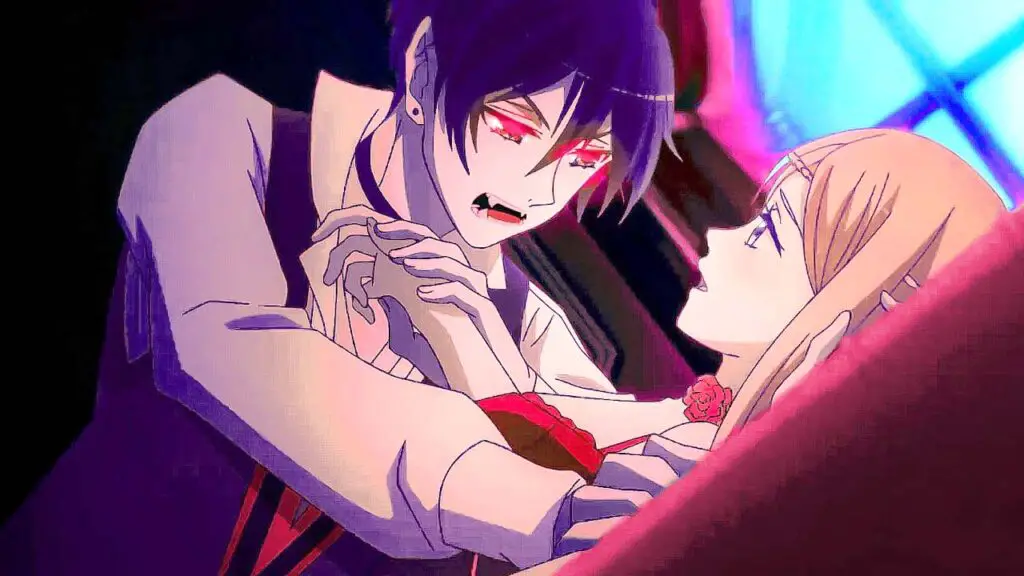 Sweet Bite Marks vampirish romance anime