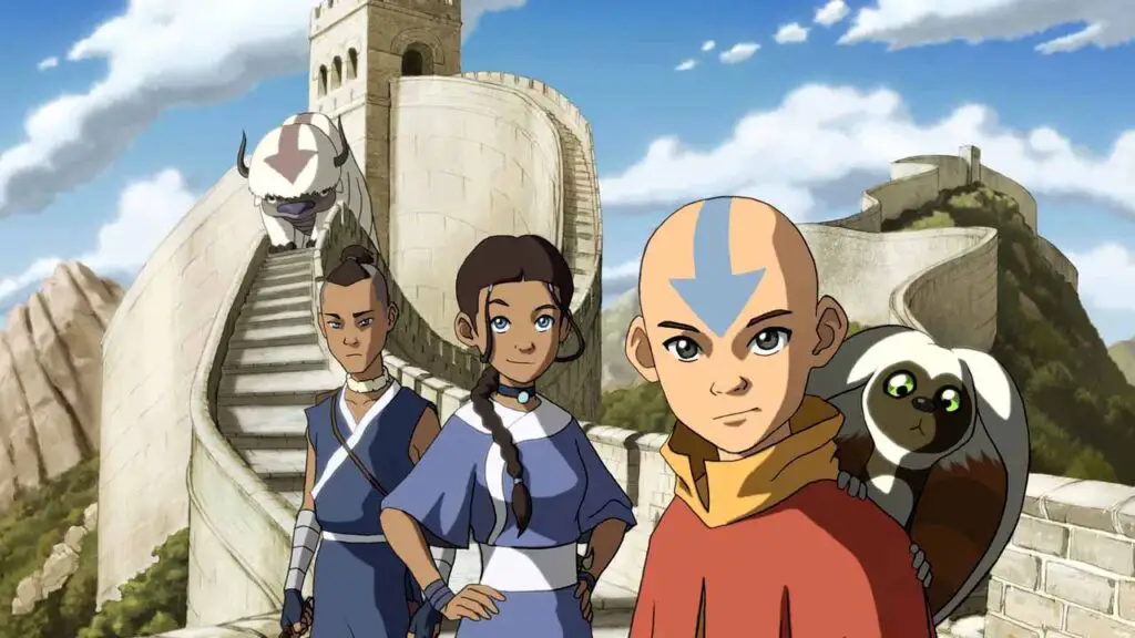 Avatar The last airbender is american based anime about ancient war