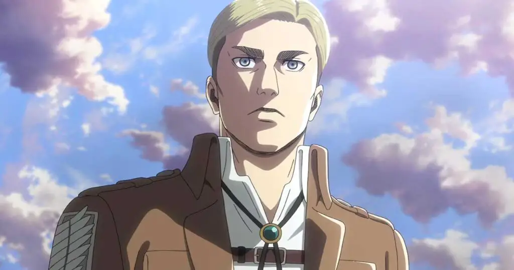 Erwin Smith from attack on titan a inspirational will