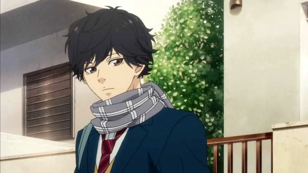 Kuo Tanaka from blue haru ride become lonely due to family reasons