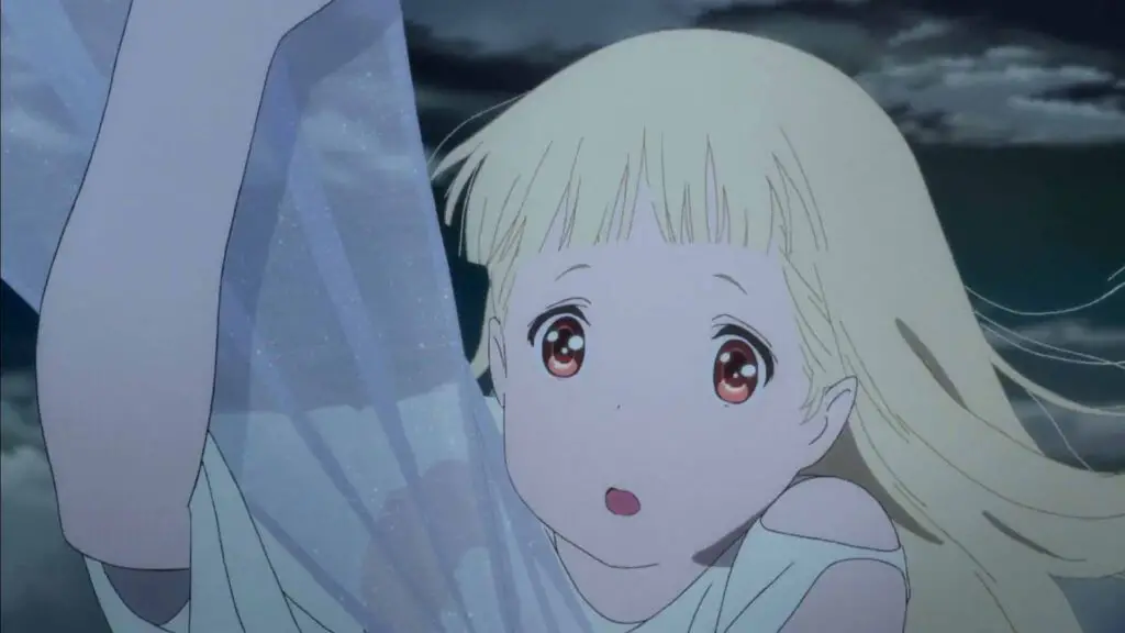 Maquia is long living Elf with immortality features