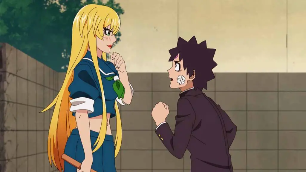 Rokudo’s Bad Girls is a romance anime where girl is taller than mc
