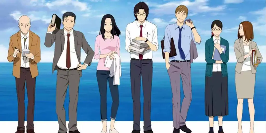 The Great Passage is thought provoking office romance anime