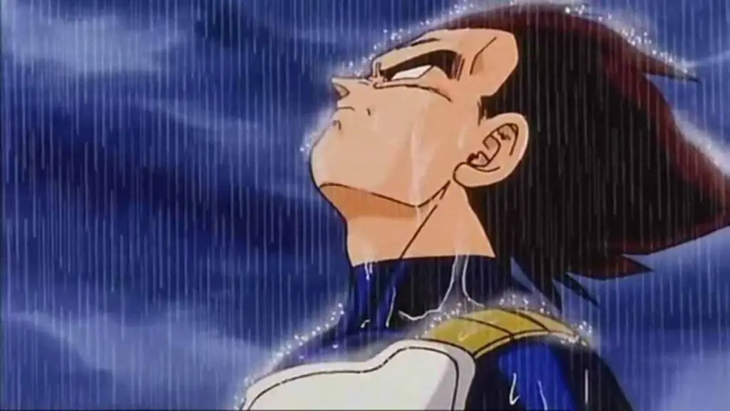 Vegeta is the most inspirational anime character with deep development