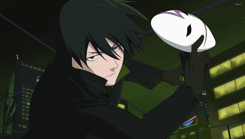 darker than black Hei remains hidden with a mask