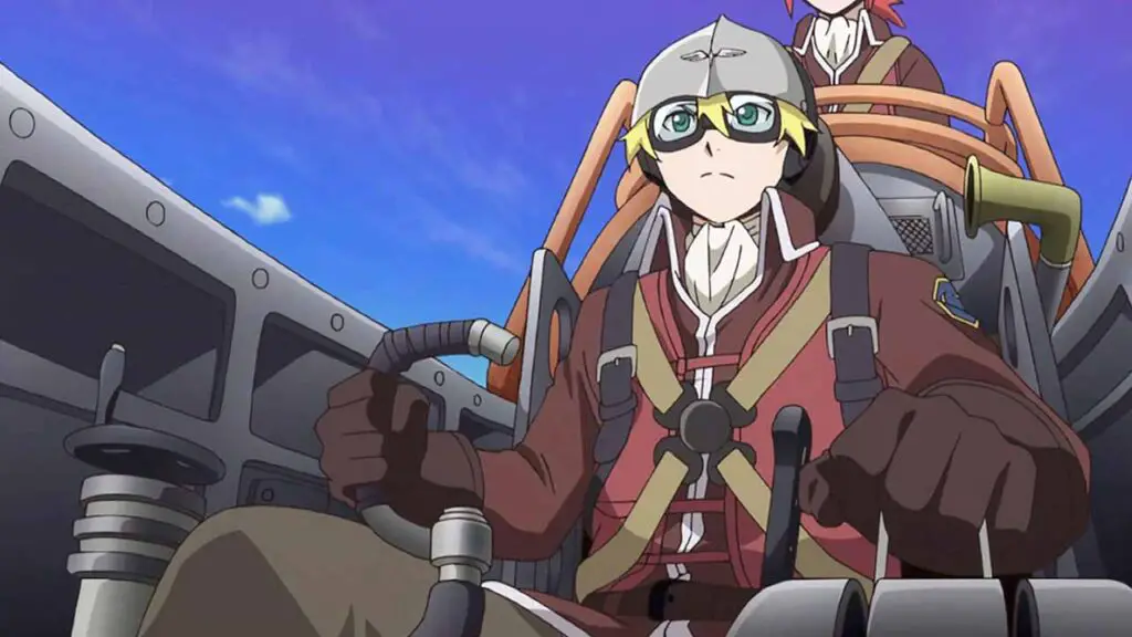 Pilot's love songs is a thought provoking anime about war