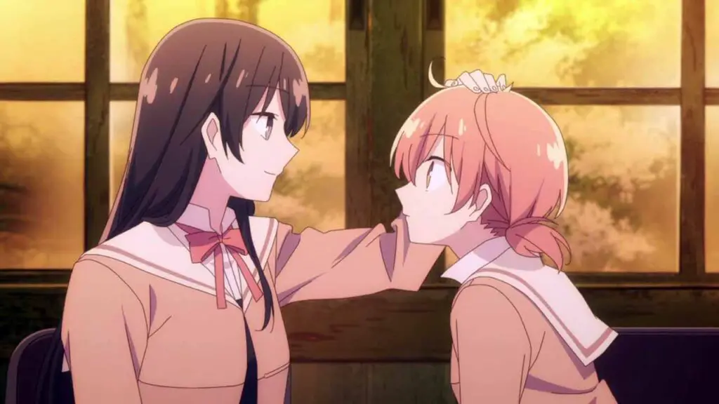 Bloom Into You is best drama romance anime with girls love