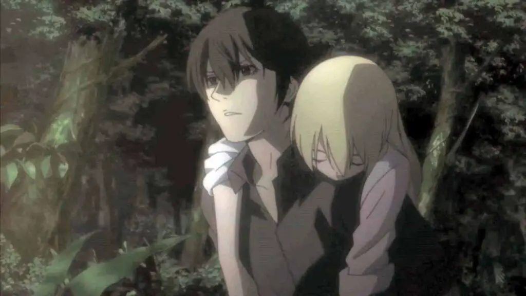 btooom! is a action anime where introverted mc saves the tormented female lead