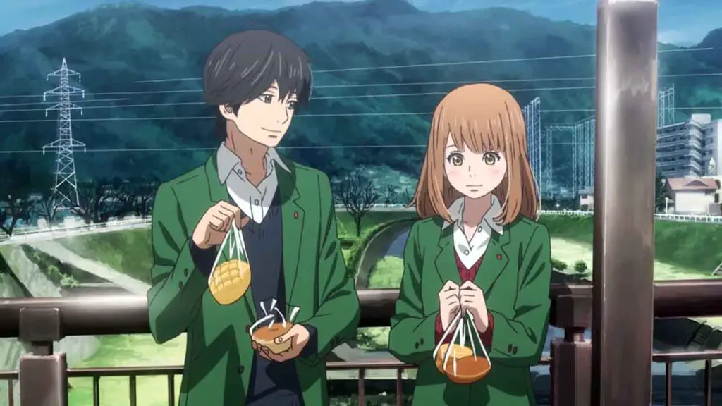 Orange is sadisitc high school based romance anime