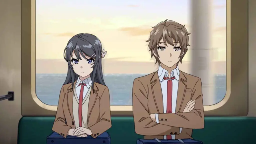 Rascal Does Not Dream Of Bunny Girl Senpai is anime with least fan service