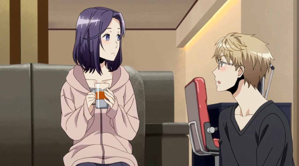 Recovery Of MMO Junkie is anime where mc quite work and become a gamer