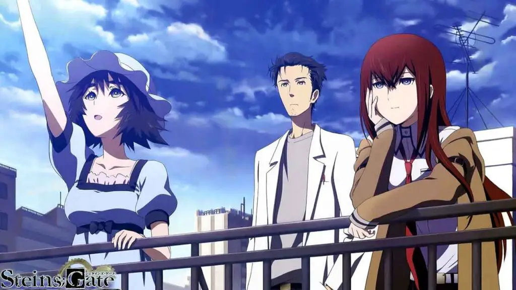 Steins Gate anime is time related thriller and suspense