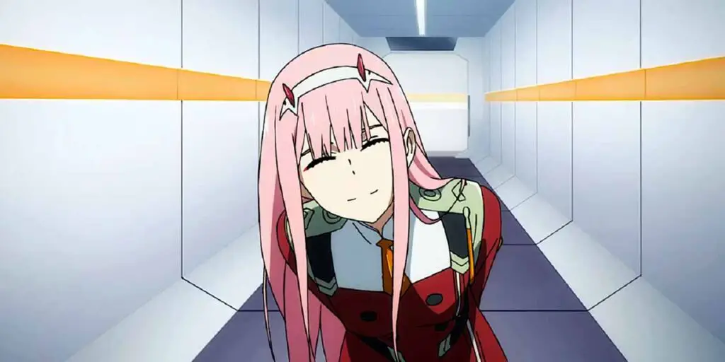 Zero Two from darling in the franxx