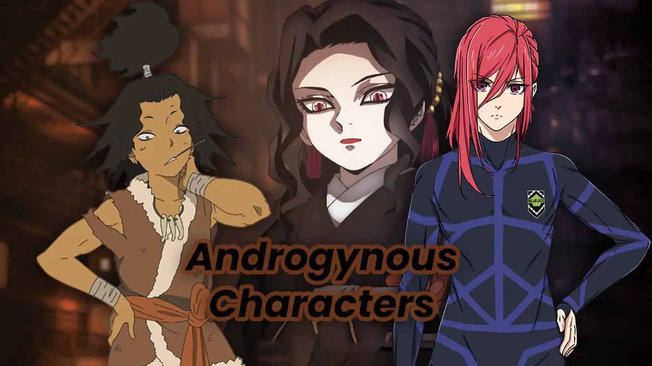 top androgynous anime characters