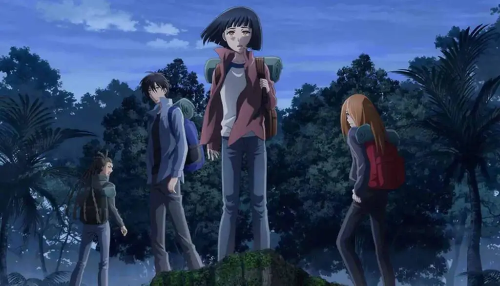 7 seeds is underrated sci fi romance anime staged in collapsed world