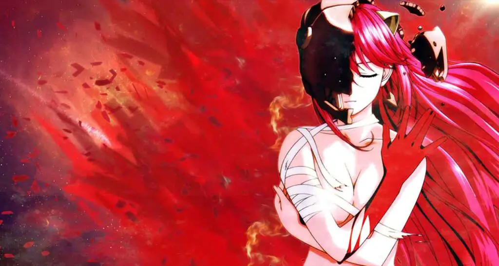 Elfen Lied is a renowned ecchi anime with fan service
